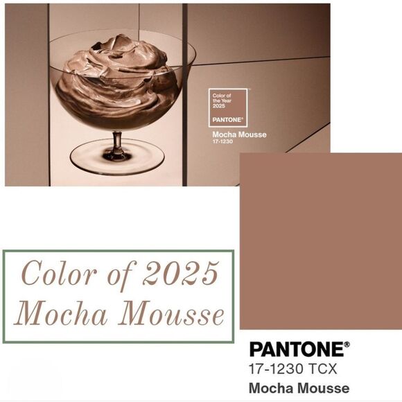 Pantone® Color of the Year 2025 Mocha Mousse - Picture 1 of 7